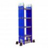 Thang nhôm gấp đa năng 4 đoạn Advindeq ADM104 - blue